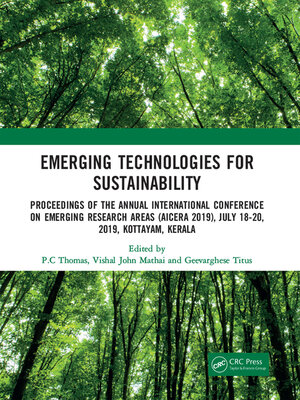 cover image of Emerging Technologies for Sustainability